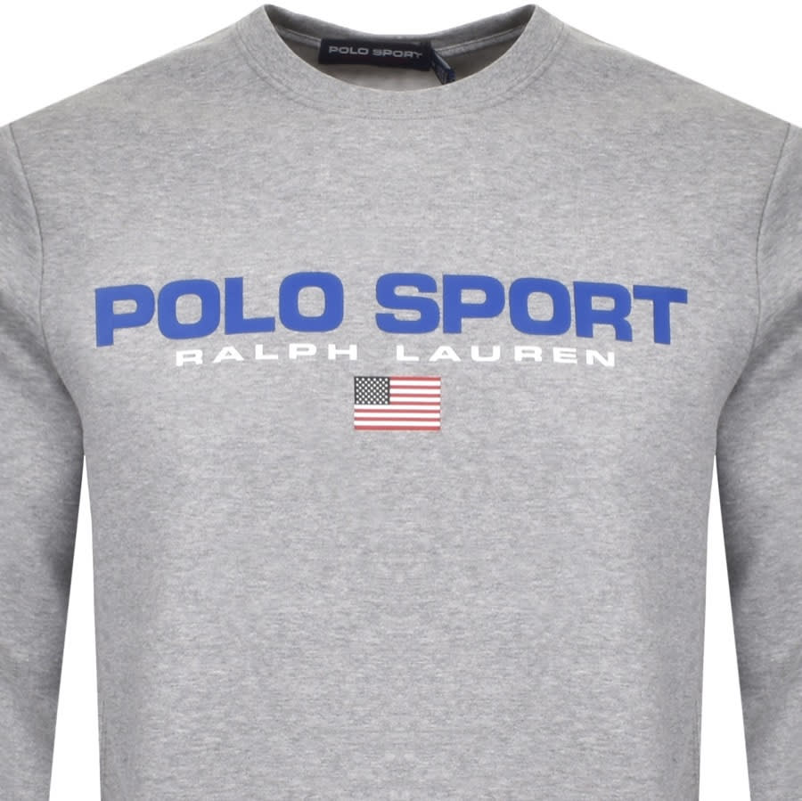 Alternative Image for ProductRalph Lauren Polo Sport Knit Jumper Grey2